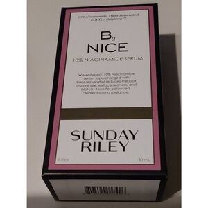 BNIB~SUNDAY RILEY B3 Nice 10% Niacinamide Serum~$65 Retail